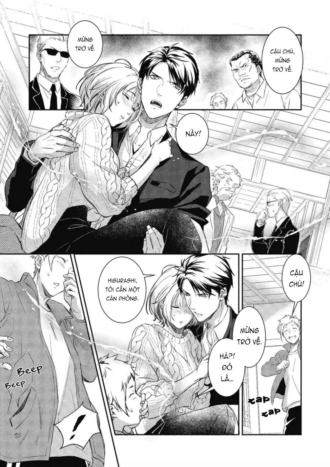 Mafia Và Omega ~ Khao Khát Cháy Bỏng chapter 4.1 - Trang 8