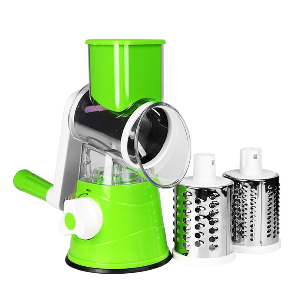 Dụng Cụ Thái Lát Rau Củ Bằng Tay Phụ Kiện Nhà Bếp Xay Rau Củ Chopper 3 Trong 1 Vòng Dao Cắt Khoai Tây Spiralizer Nhà Tiện Ích Công Cụ Sản Phẩm