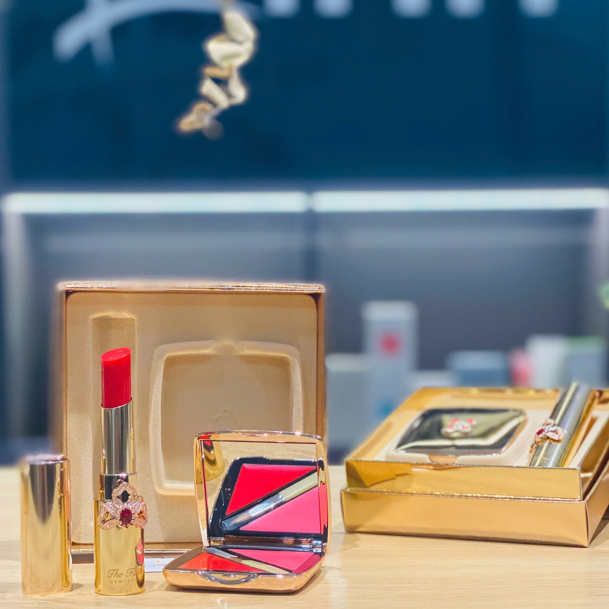 Bộ Son Dưỡng Siêu Mịn Màu Đỏ Ohui The First Geniture Red Lipbalm Red Set