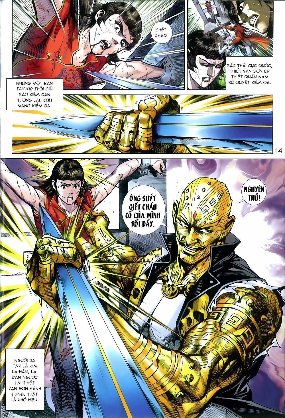 tân tác long hổ môn chapter 816 14