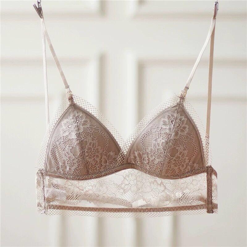 Áo Lót Nữ, Áo Bra không gọng Lưng Thấp Chuyên Dùng Mặc Áo Hở Lưng Bralette Mỏng Không Đệm Mã 1857