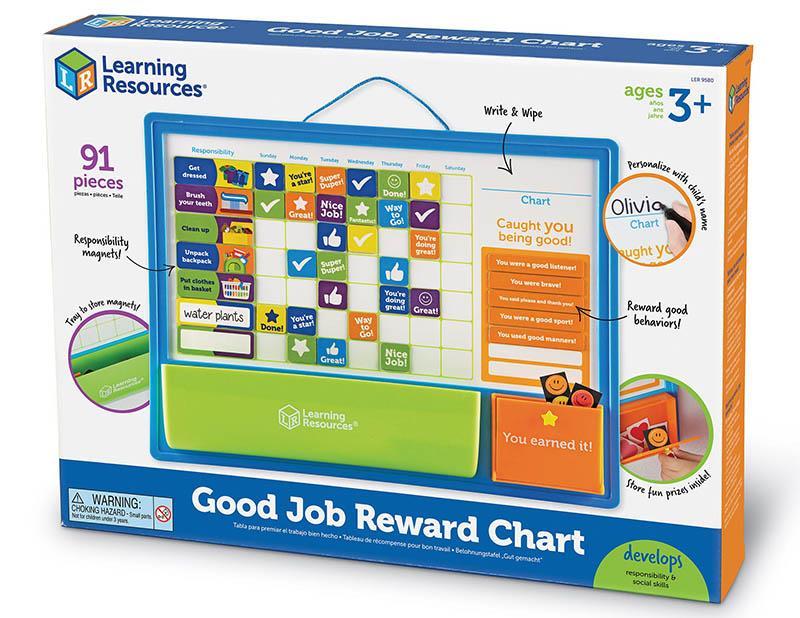 Learning Resources Bảng khen thưởng cho bé - Good Job Reward Chart