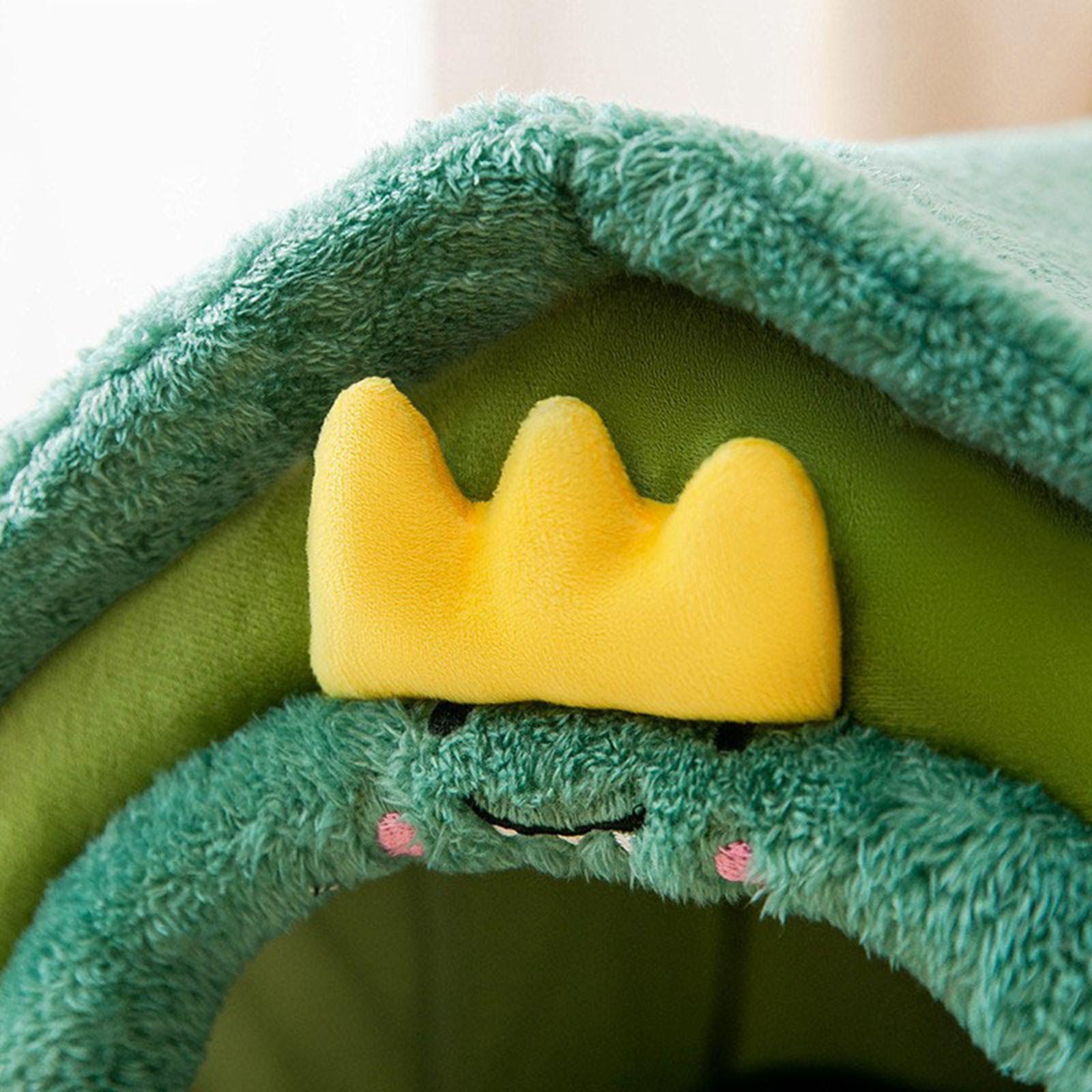 Cats Bed Sleeping House Cave Winter Non Slip Indoor Cats Kennel Washable