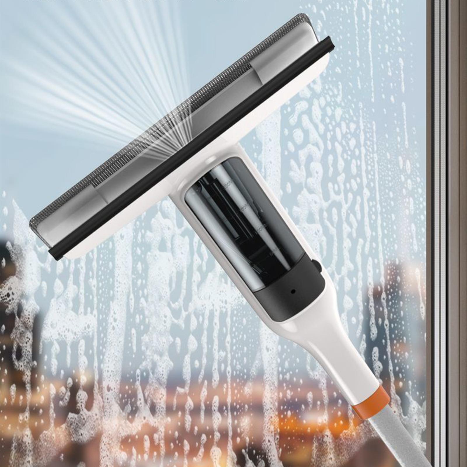 Double Sided Window Cleaner 220ml Shower Wiper Floor Cleaning Mop for Indoor