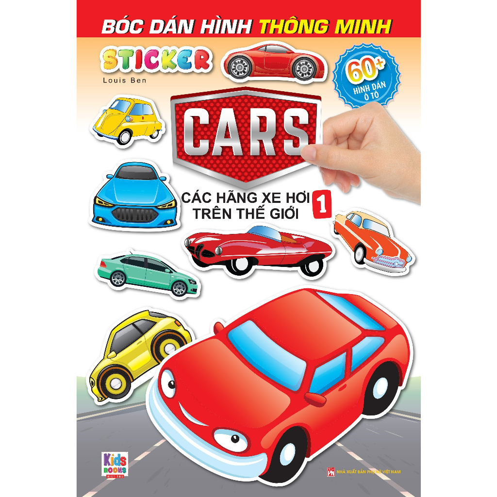 Bóc Dán Hình Sticker Thông Minh - Cars: Các Hãng Xe Hơi Trên Thế Giới Tập 1