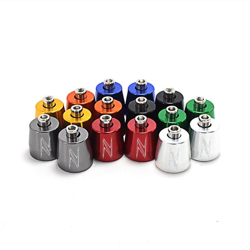 Bộ 2 đuôi gắn thanh tay lái xe máy chống rung CNC cho KAWASAKI Z250 Z300 Z650 Z750 Z800 Z900 Z1000