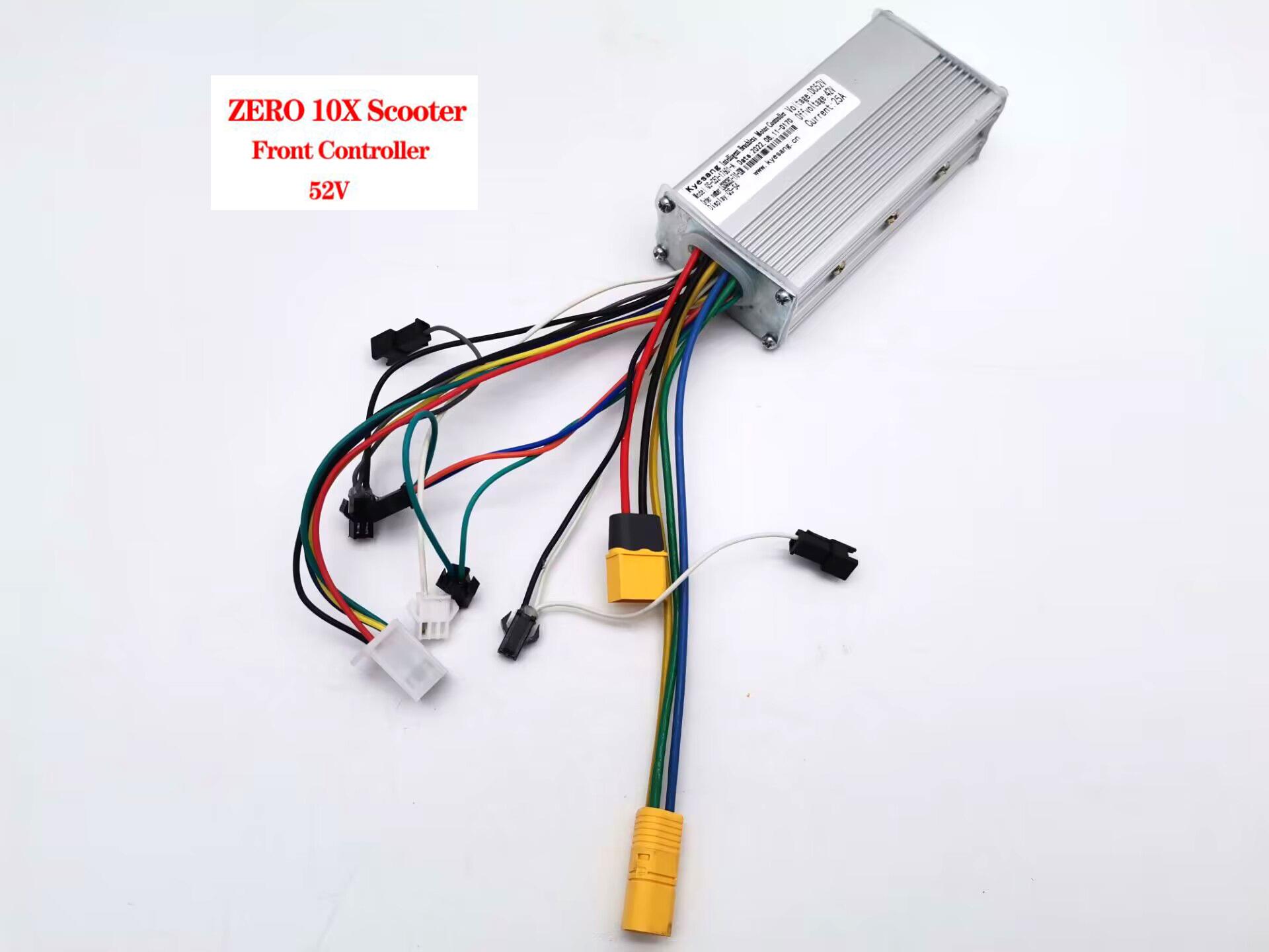 Bộ Điều Khiển Phía Trước Và Phía Sau Cho Zero 10X / Speedual 52V Xe Điện Thông Minh Bộ Điều Khiển Động Cơ Không Chổi Than Phụ Tùng Color: Rear controller 52V