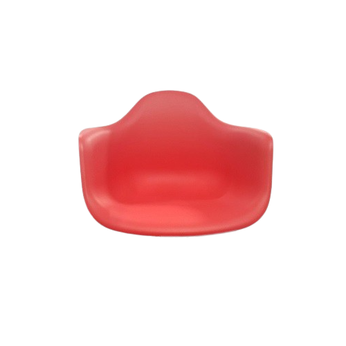 Mặt ghế Eames có tay - Đỏ