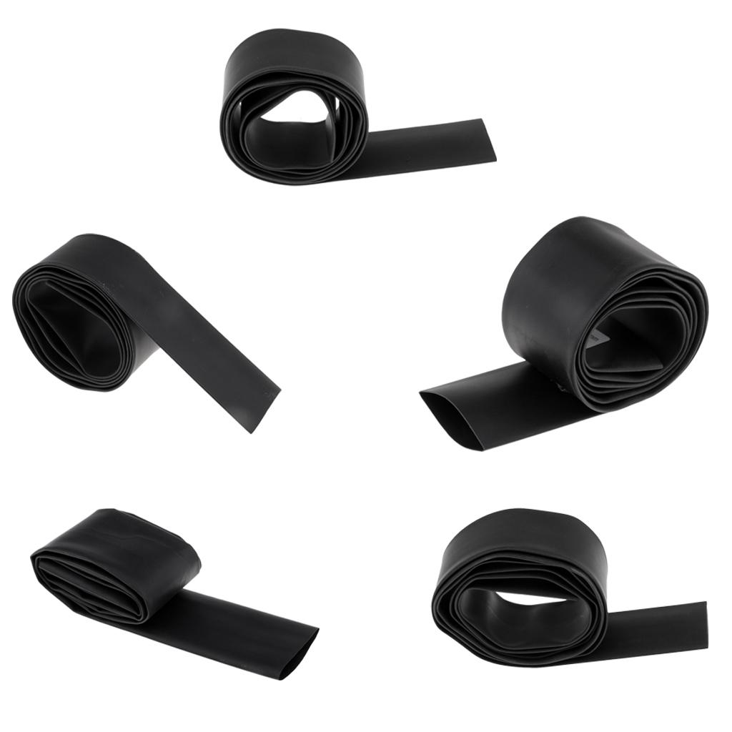 Non Slip Textured Fishing Rod Handle Heat Shrink Wrap Sleeving Tubing 20mm