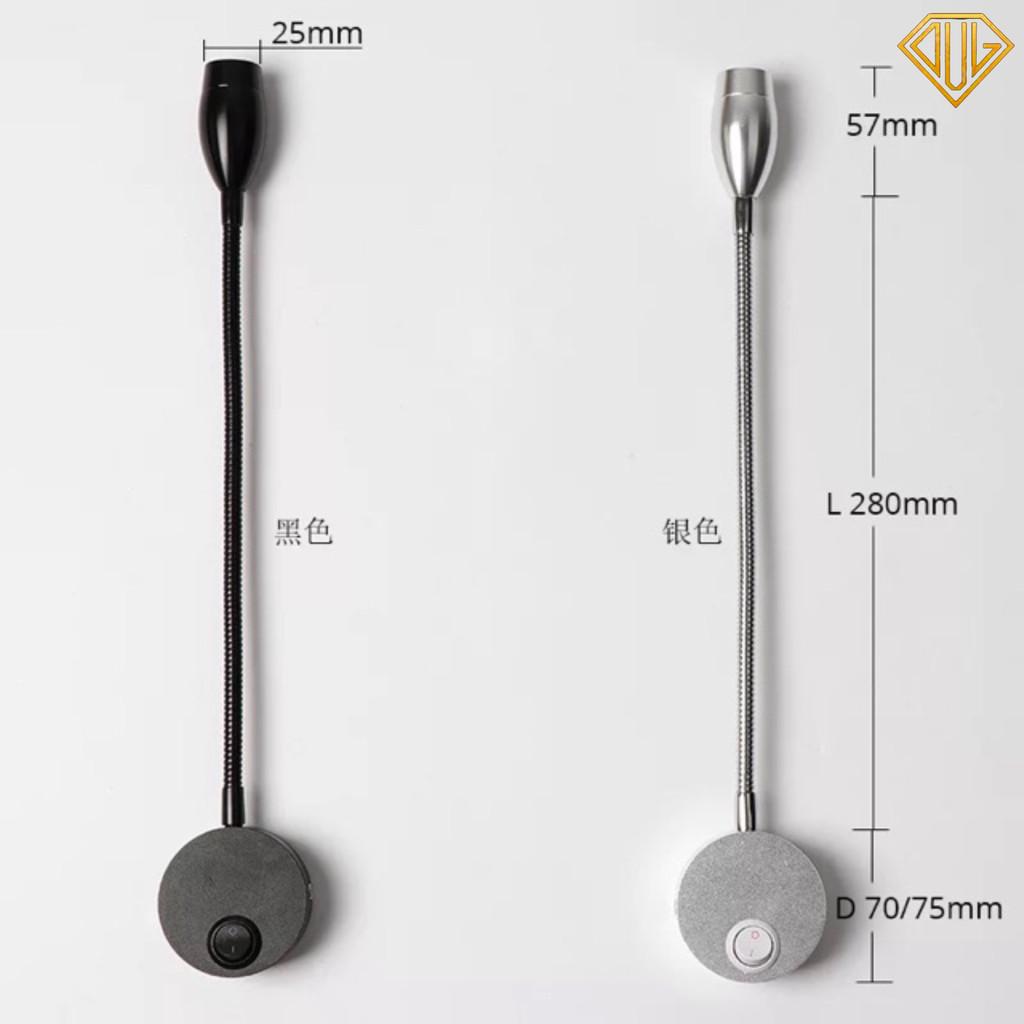 Đèn đọc sách gắn tường DVLL - Mẫu 1