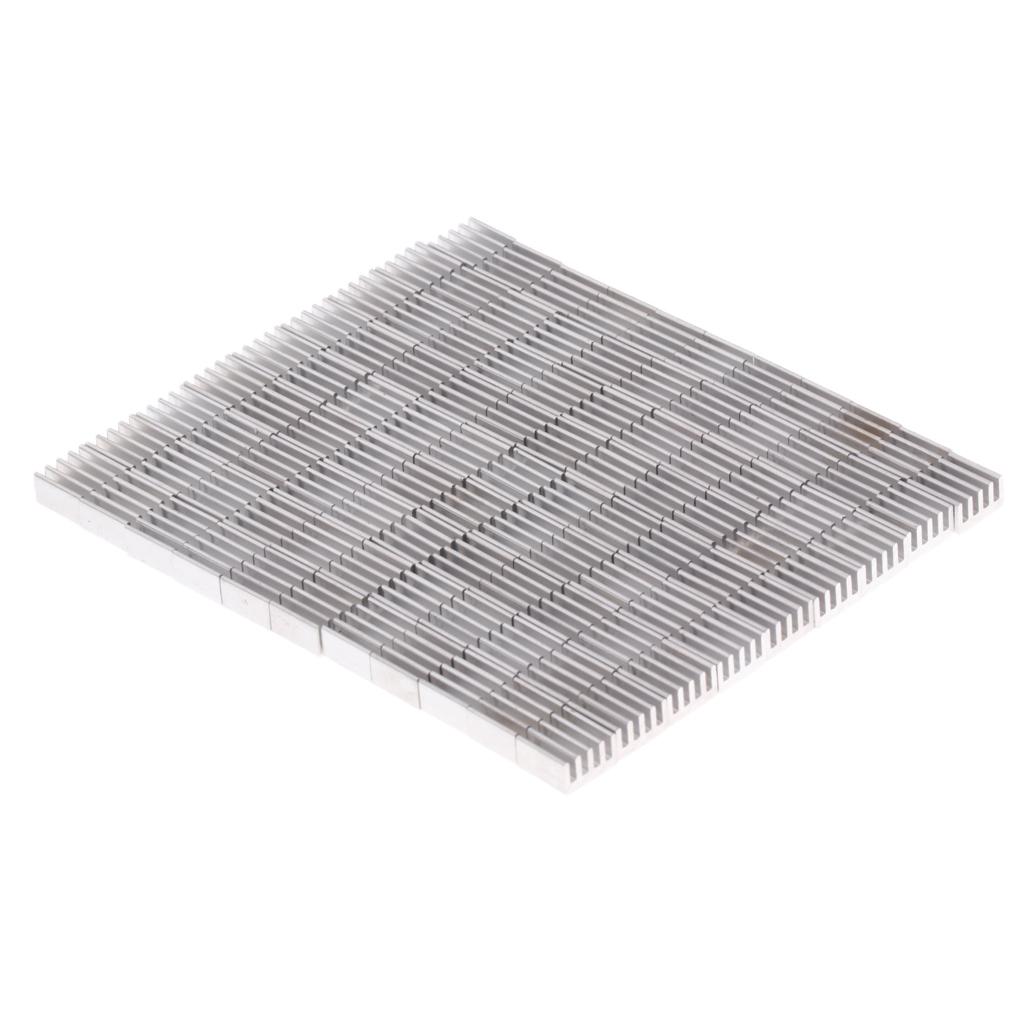 100PCS Raspberry Pi Heatsink Cooler Fin for Transistor Semiconductor Devices