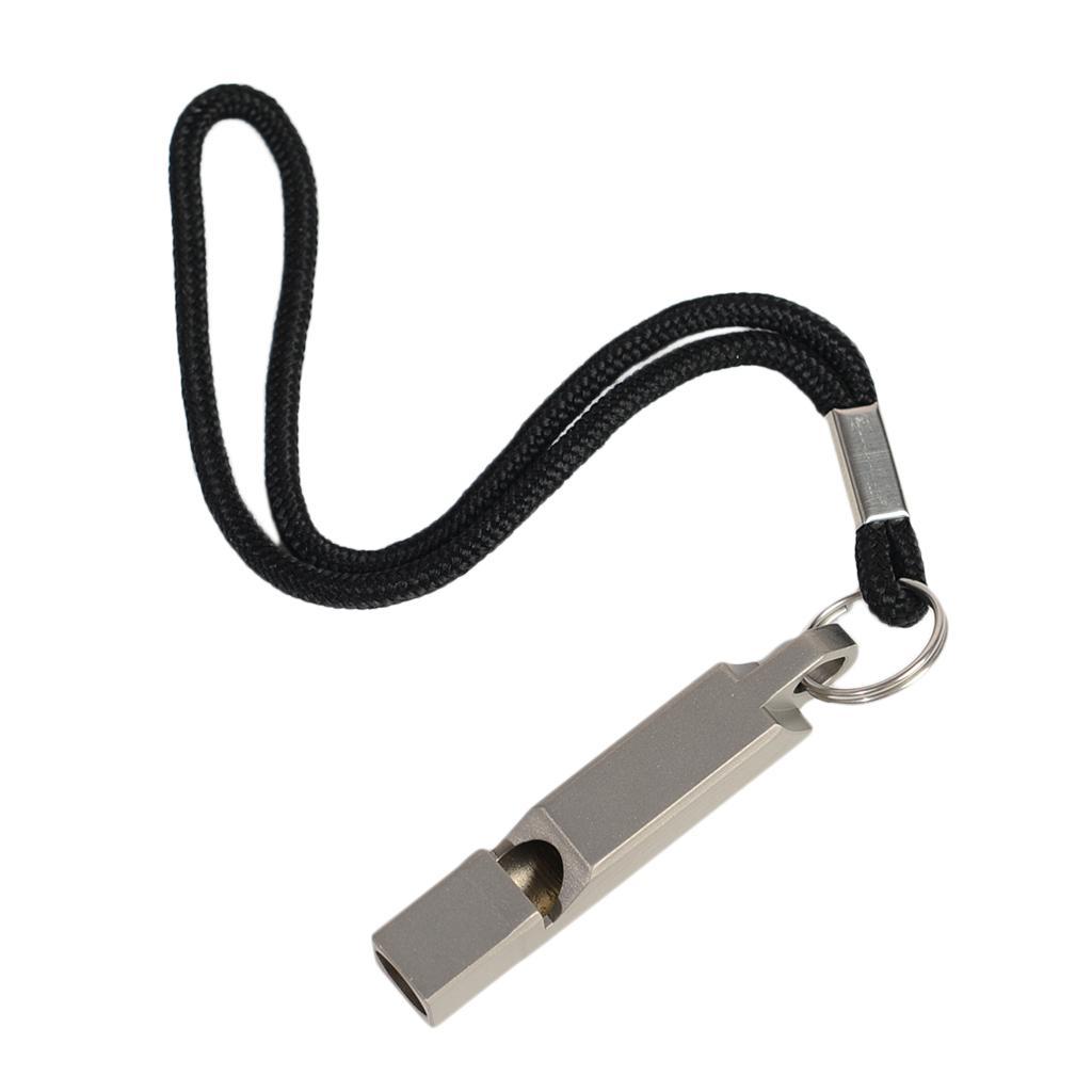 High Pitch Emergency Survival Whistle, Outdoor Keychain Whistle Single Tube Whistle for Rescue Survival