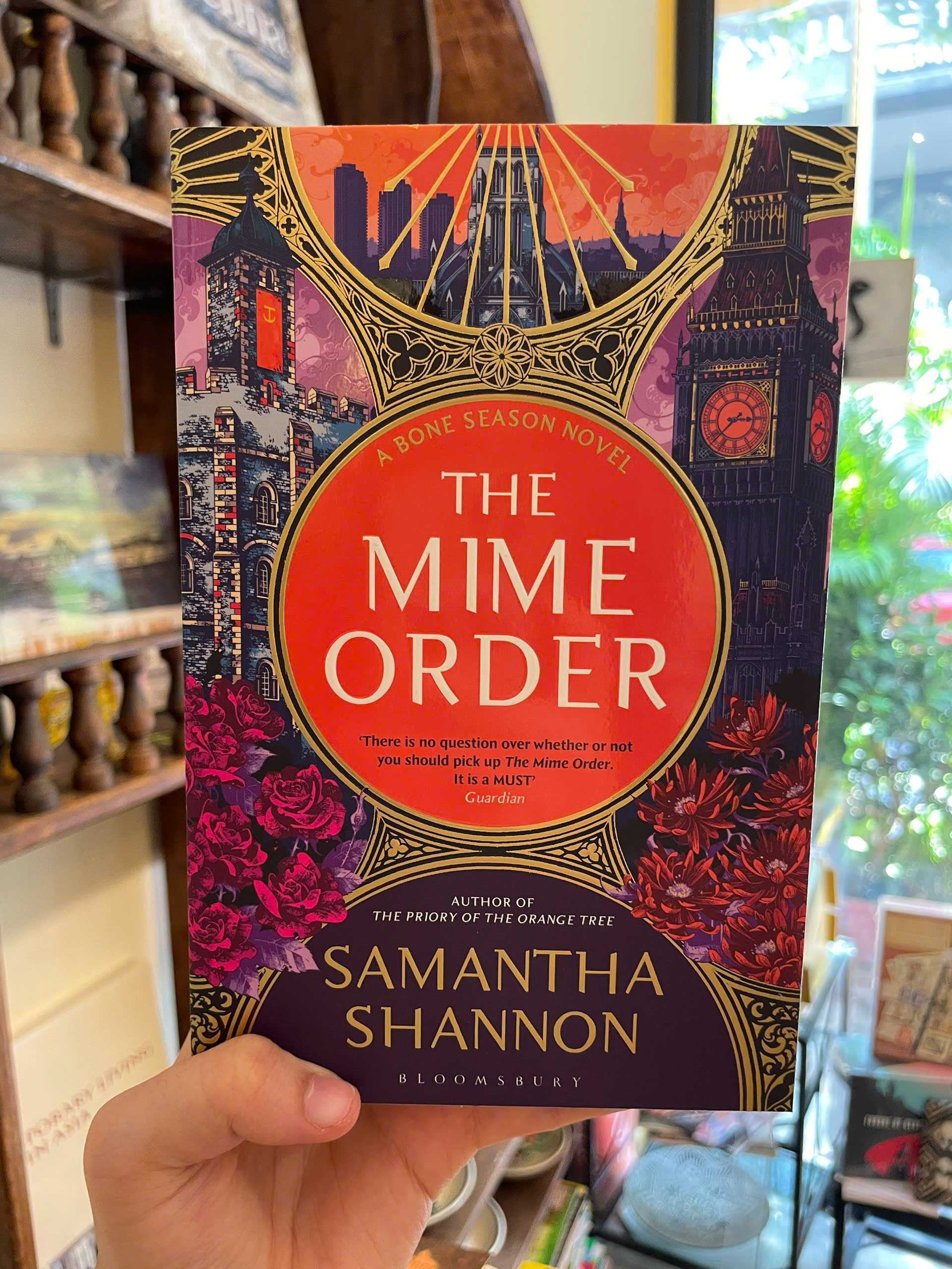 Sách - The Mime Order by Samantha Shannon - Fantasy/Dystopia/Young Adult book in English - Ngoại Văn