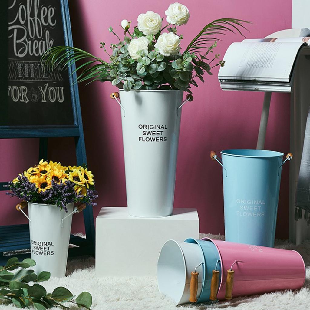 Nordic Style  Shabby Chic Flowerpot Vase