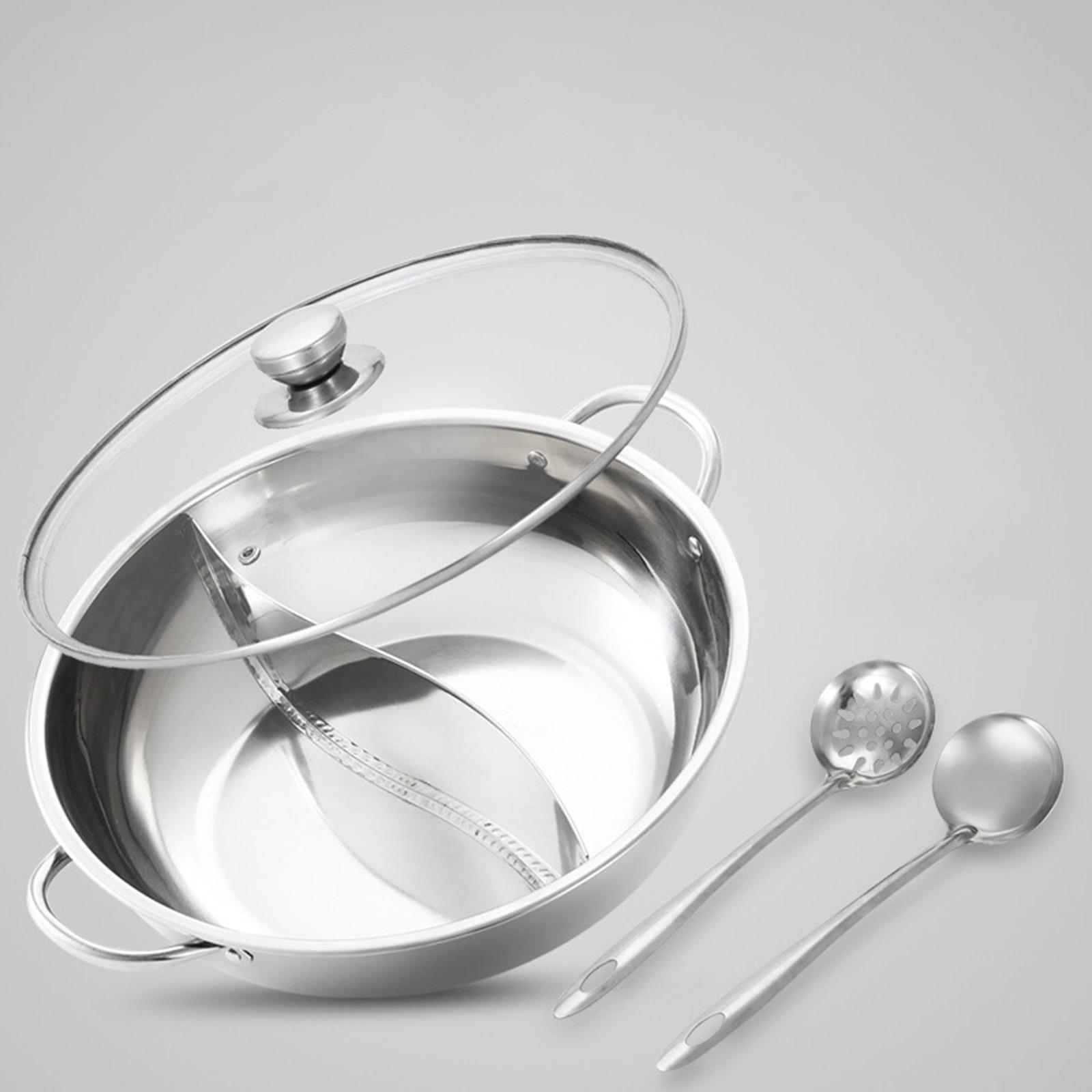 Pot with Divider Cookware Kitchenware Cookware Cooking Pot for