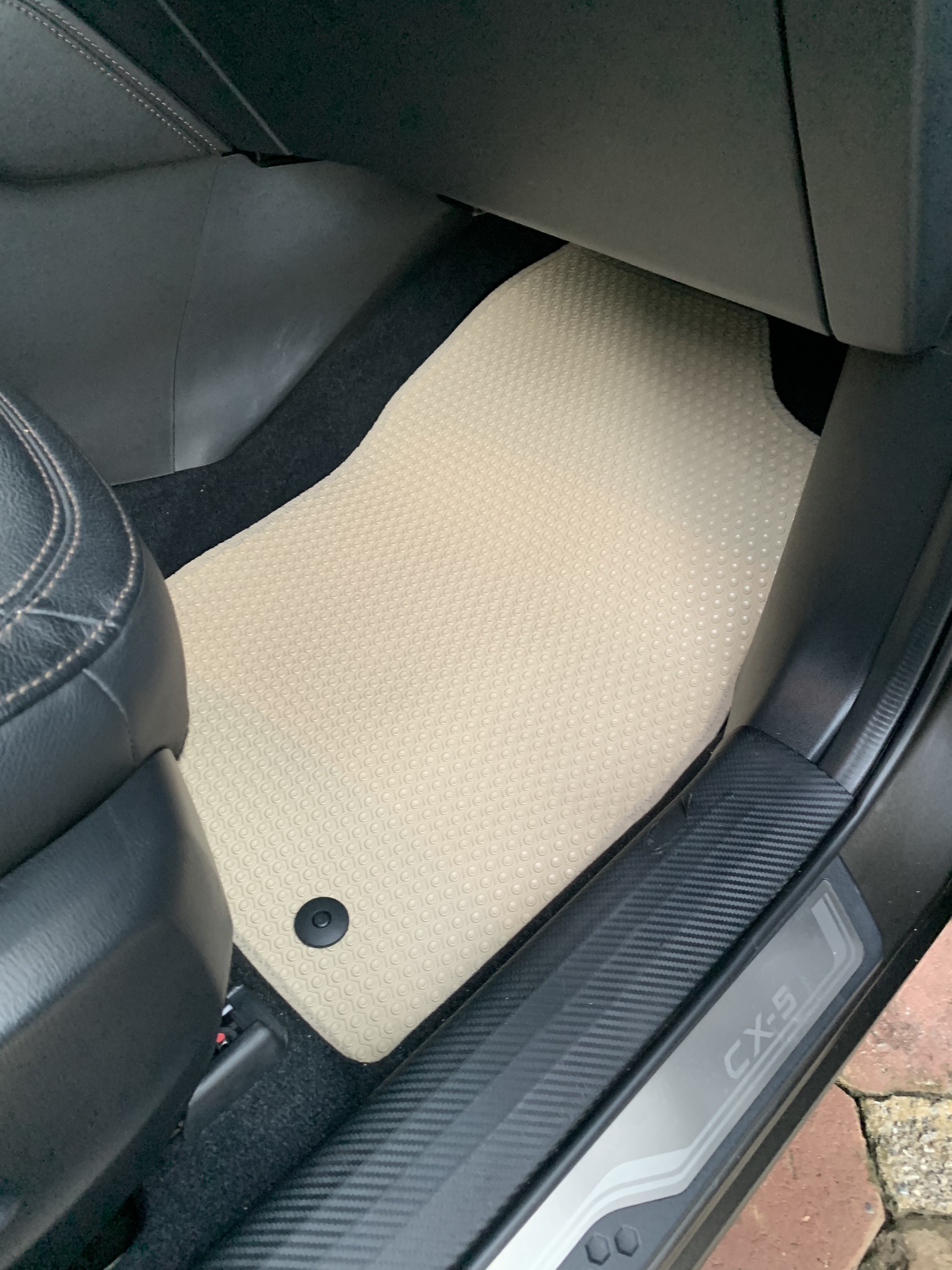 Thảm lót sàn ô tô KATA cho xe Mazda CX5 (2018 - 2022)  - Khít với sàn xe, Chống trơn, Không mùi, Không ẩm mốc