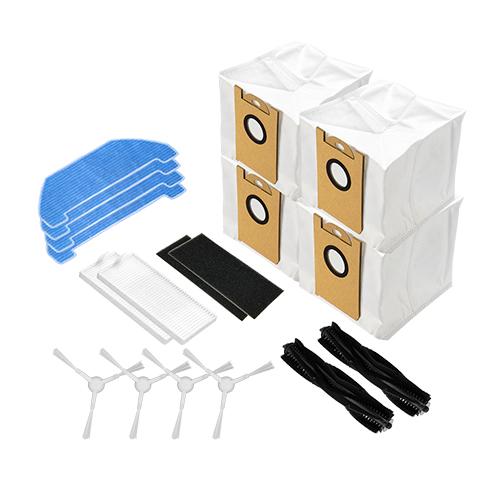 Kit all in one Q11 - Phụ kiện đầy đủ thay thế gồm chổi, khăn lau, túi rác, màng lọc hepa cho Q11