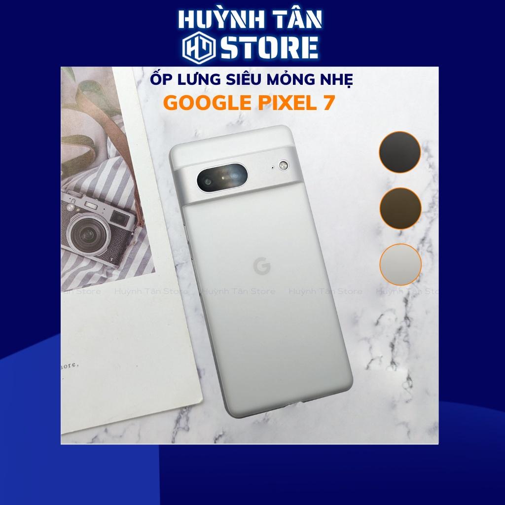 Ốp lưng pixel 7 dẻo nhựa siêu mỏng giấy chống bám vân tay bảo vệ camera phụ kiện điện thoại huỳnh tân store