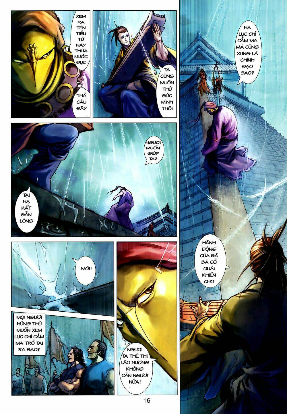 thần chưởng long kiếm phi chapter 15 17