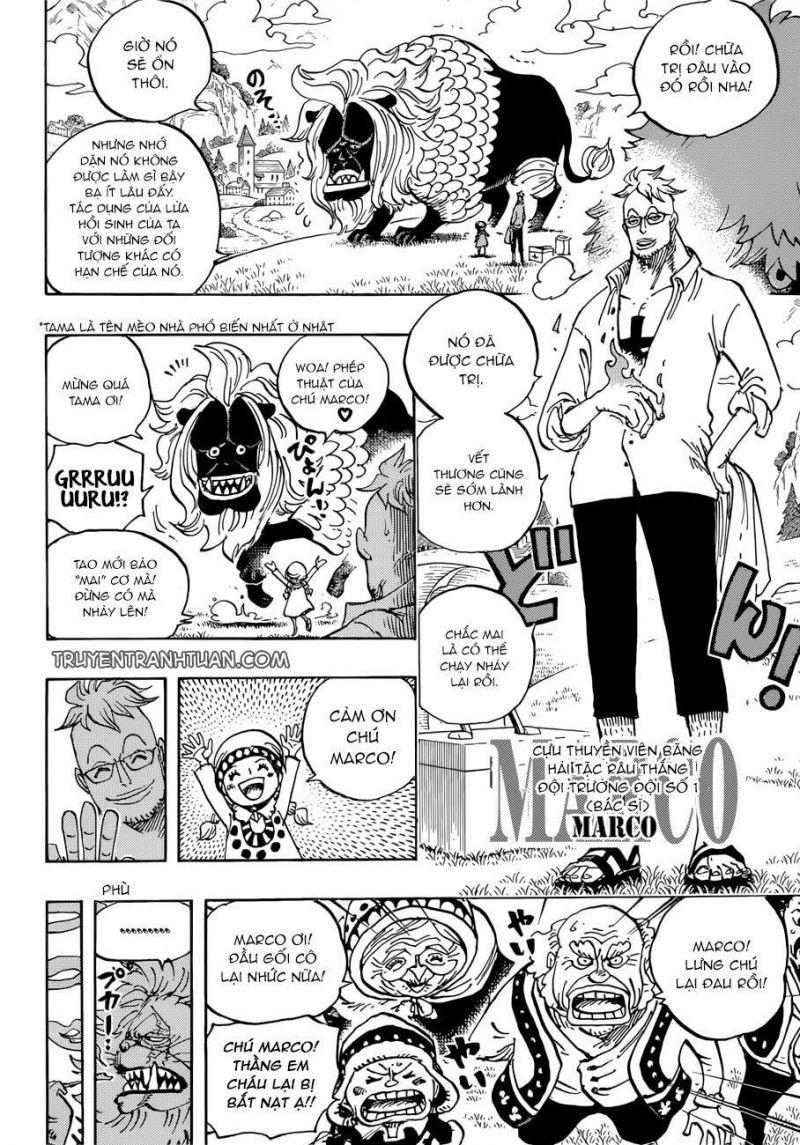 đảo hải tặc - one piece chapter 909 4