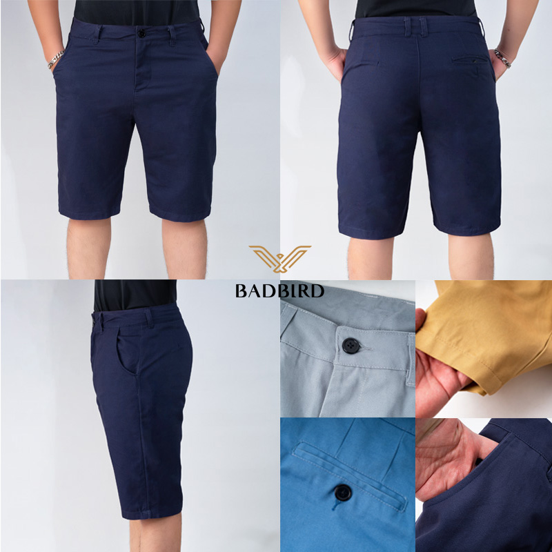 Quần đùi, quần ngố nam BADBIRD, chất liệu kaki cao cấp, kiểu dáng basic đến từ thương hiêu Việt