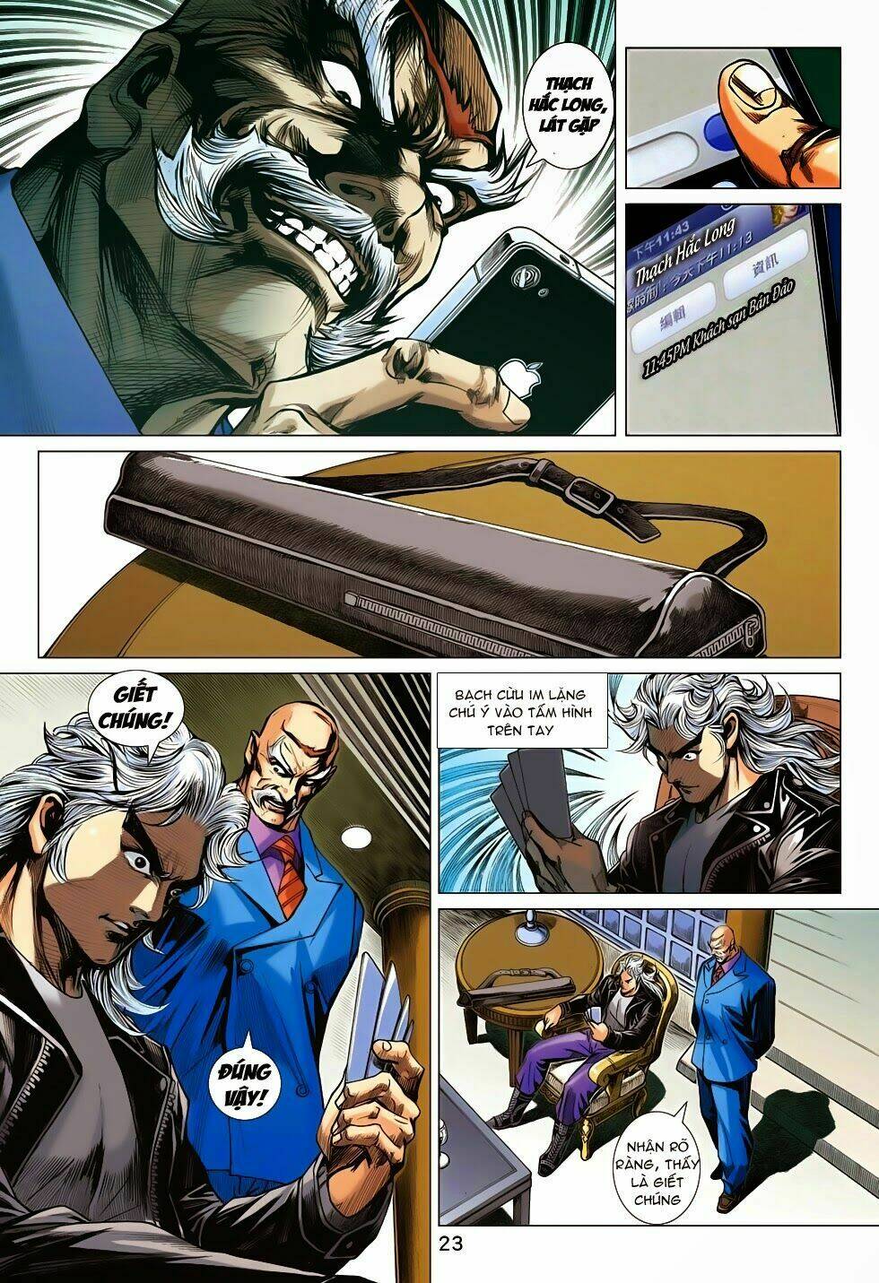 tân tác long hổ môn chapter 697 23