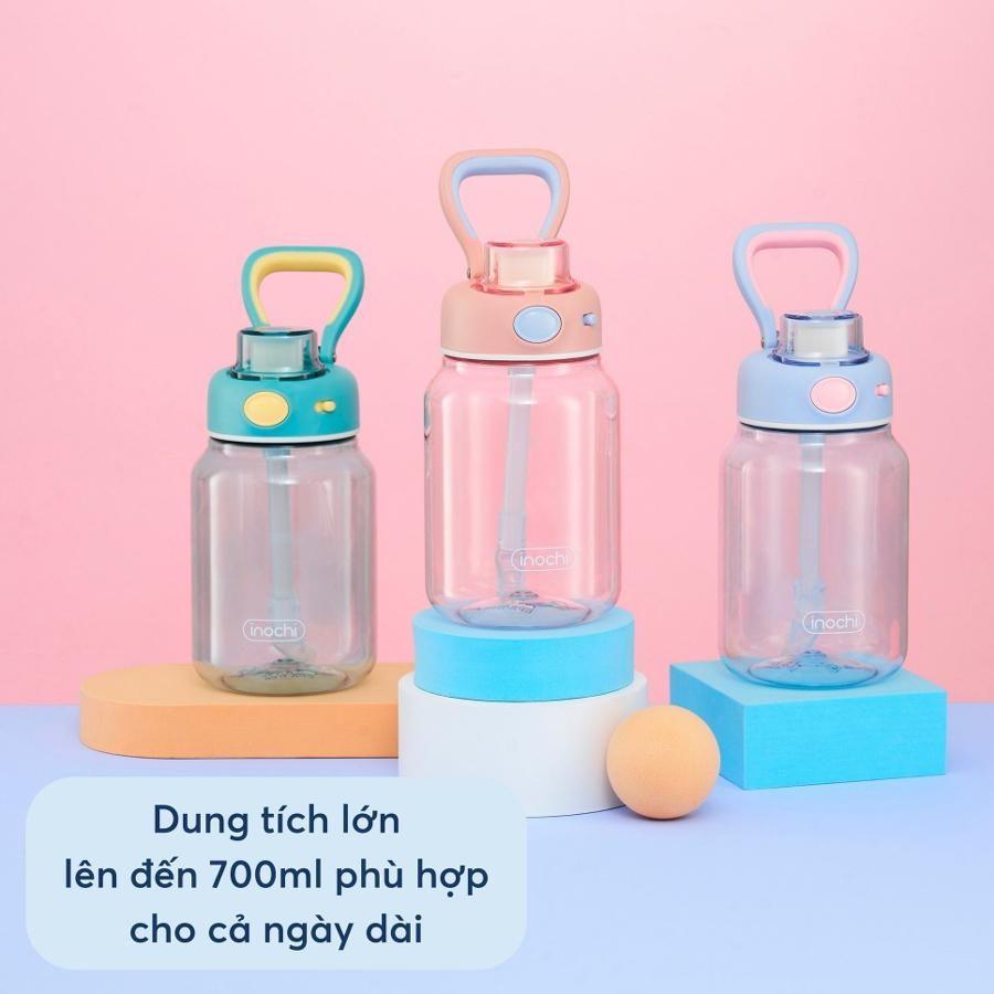 Bình Nước Kita Gummy 700 ml - Inochi HNK.BIKG.0700 - Màu Hồng