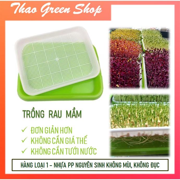 Khay Trồng Rau Mầm, Giá Đỗ Thông Minh Không Cần Giá Thể