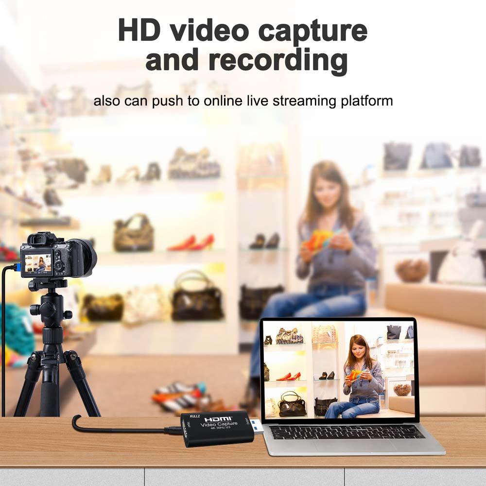 MS2130 Mini 4K Thẻ Quay Video 1080P 60fps PS4 Hộp Ghi Camera HDMI Sang USB 3.0 PC Phát Trực Tiếp Tiểu Ly Game Recorder