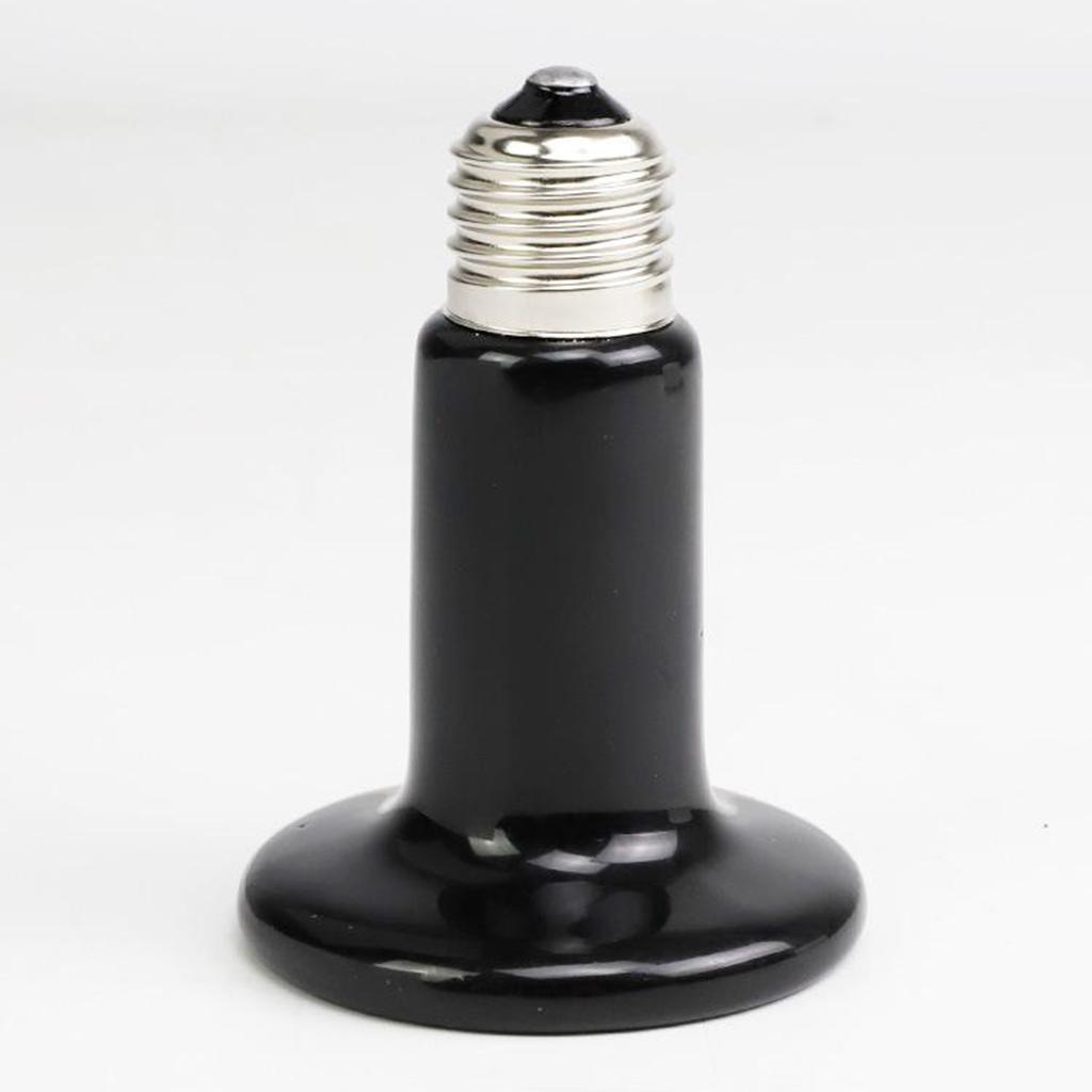E27 Reptile Heating Lamp Bulb 25-200W Ceramic Heater