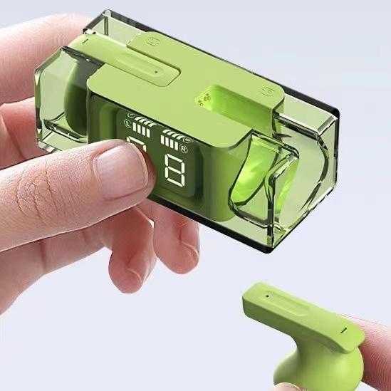 Tai nghe Goojodoq E90 TWS Bluetooth có Mic không dây có hộp sạc Màn hình hiển thị nguồn điều khiển bằng cảm ứng