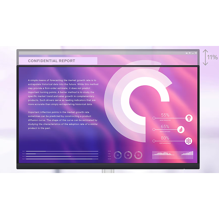 Màn hình Dell P2423 24inch WUXGA 8ms 60Hz IPS - Hàng Chính Hãng