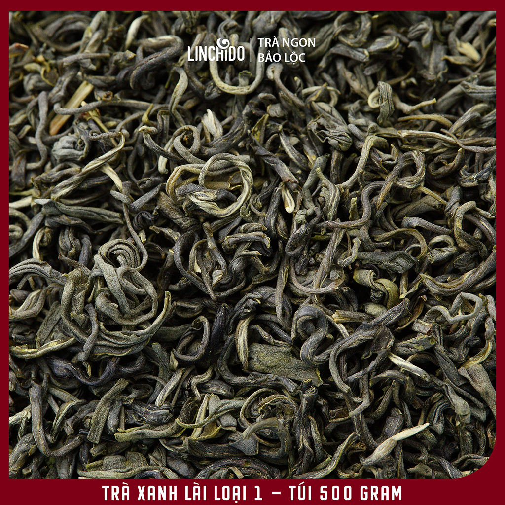 Trà Xanh Lài Loại 1 - Trà Pha Chế - Pha Trà Sữa, Trà Trái Cây - Túi 500 Gram