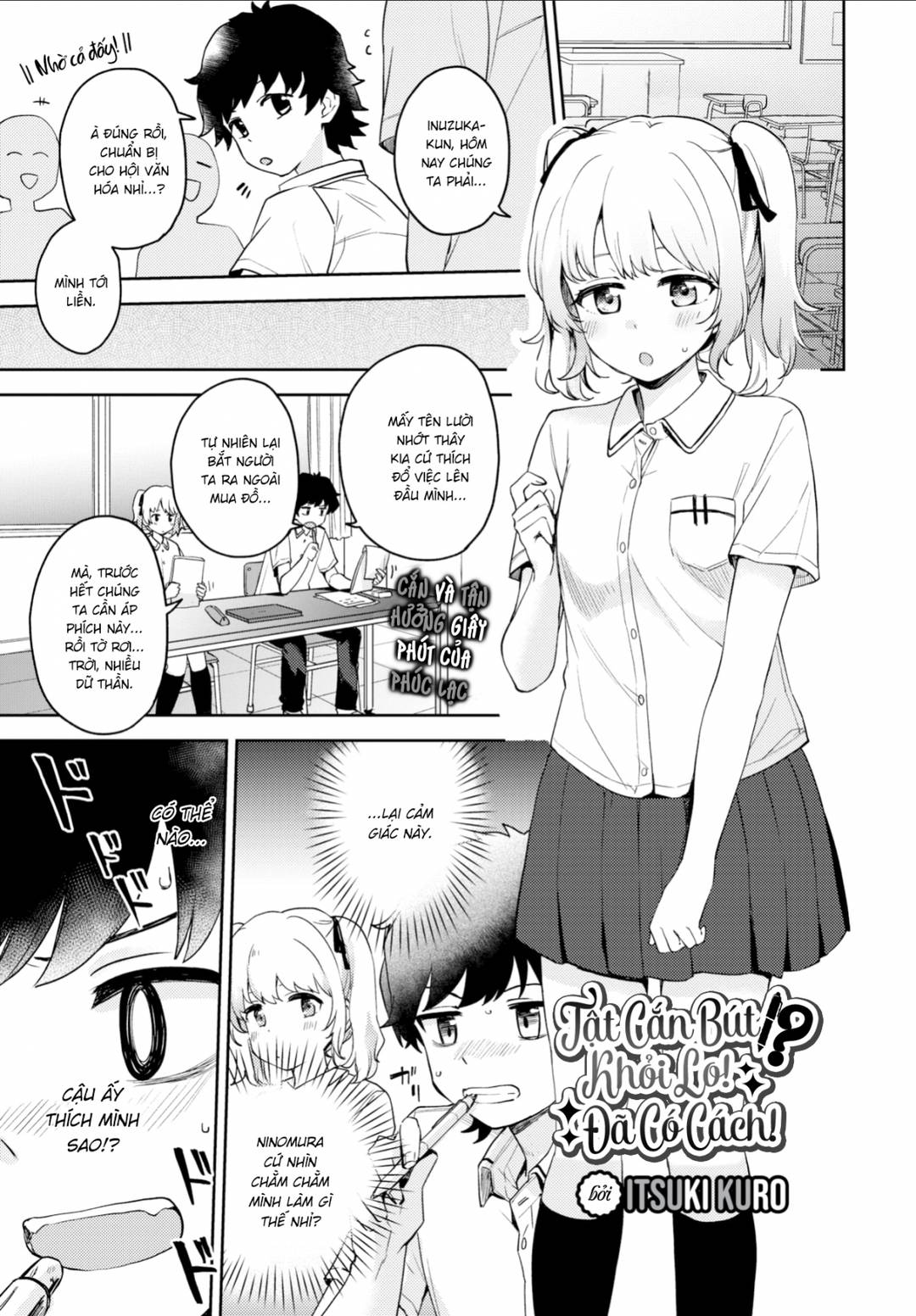 cách chữa tật cắn bút! chapter 1 1