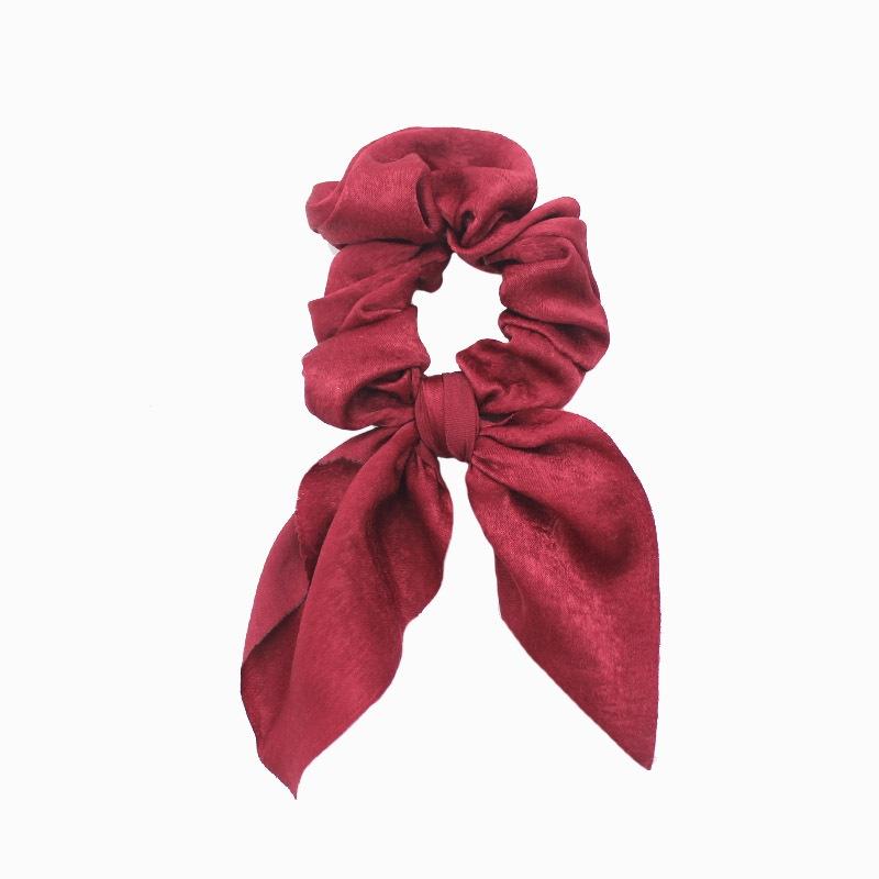 DÂY BUỘC TÓC/ CỘT TÓC NƠ SCRUNCHIES CÓ SẴN 10 CM, SATIN VÂN, TINH TẾ, SANG TRỌNG, TIỆN DỤNG, KTC.M18