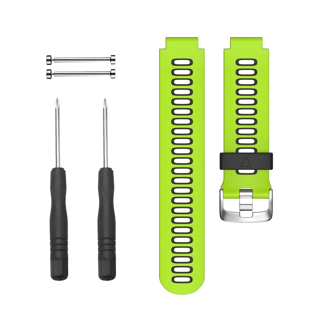 Dây đeo silicon mềm cho đồng hồ thông minh Garmin Forerunner 220/230/235/620/630/735XT