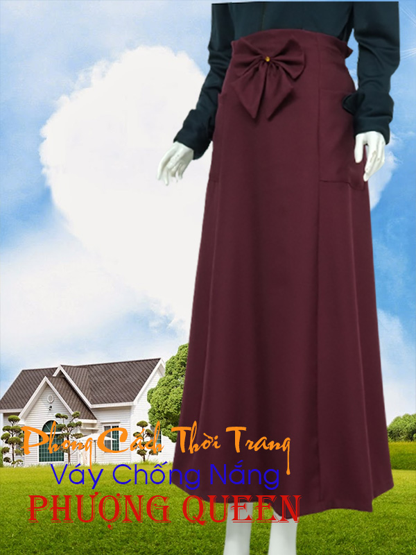 V 03 VÁY CHỐNG NẮNG PHƯỢNG QUEEN.