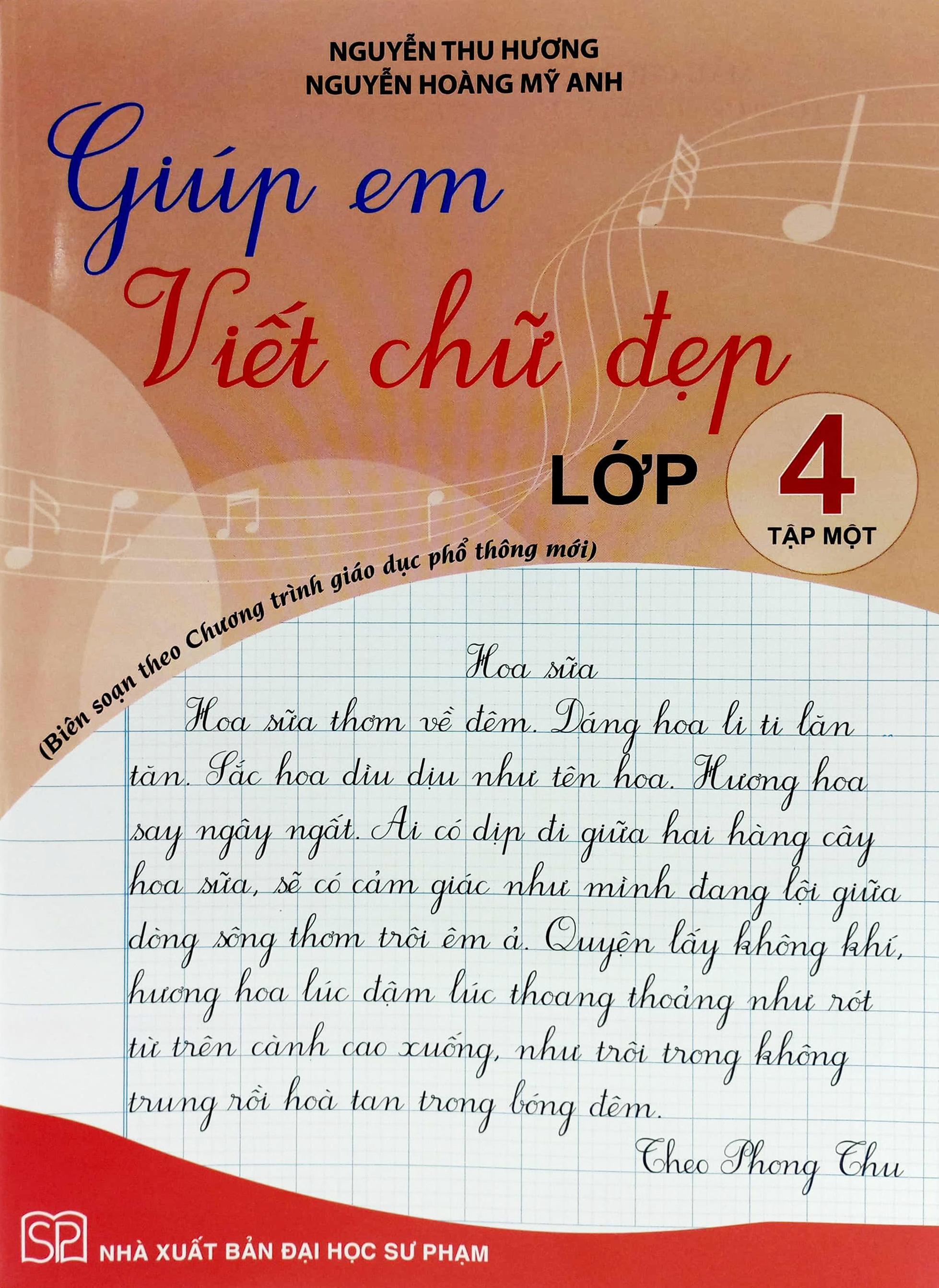 Giúp Em Viết Chữ Đẹp Lớp 4 - Tập 1 - Cánh Diều (Theo Chương Trình Giáo Dục Phổ Thông Mới)