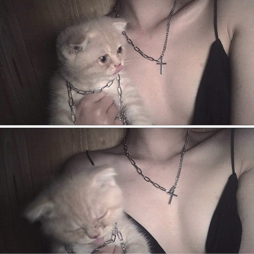 Dây chuyền thép titan chữ thập phong cách mới