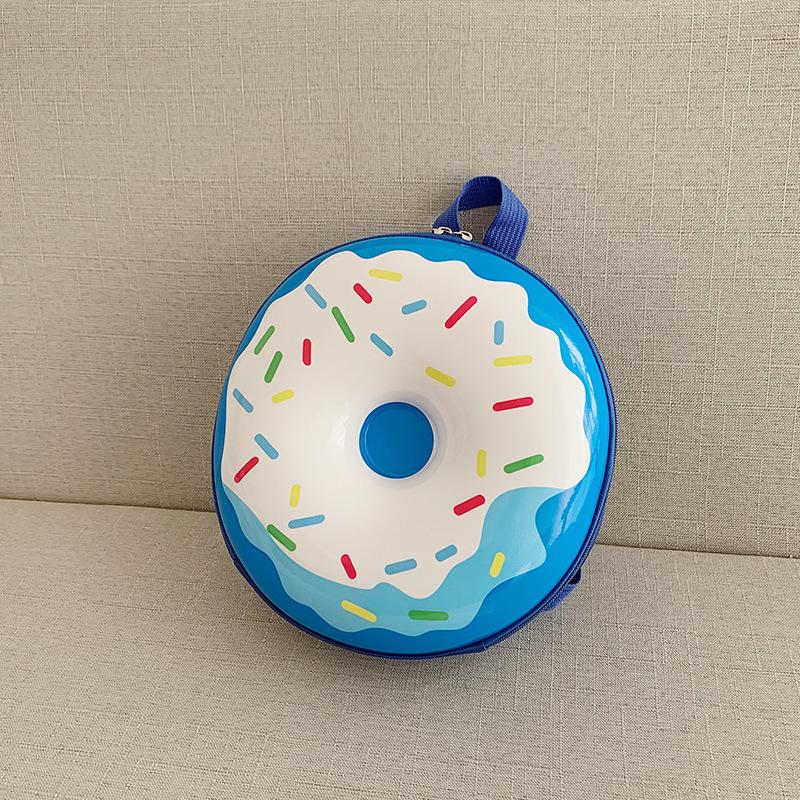 Thương Hiệu Nhà Thiết Kế Trẻ Em Túi Sáng Tạo Ba Lô Cầu Vồng Doughnut Mẫu Giáo Túi Sách Bé Trai Bé Gái Dễ Thương Có Túi