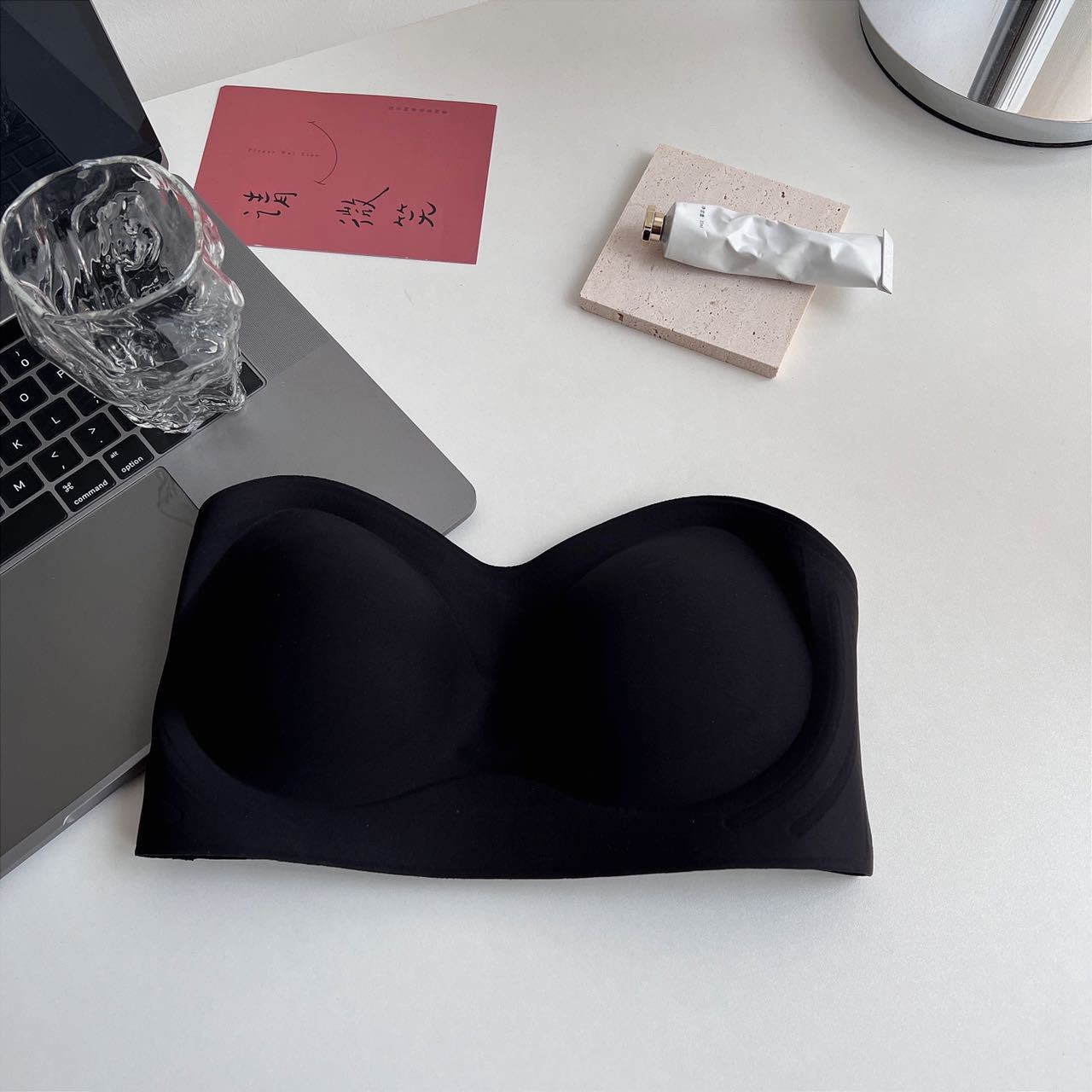 Áo lót cup ngang không dây BARE B2040009 nhiều màu thun lạnh