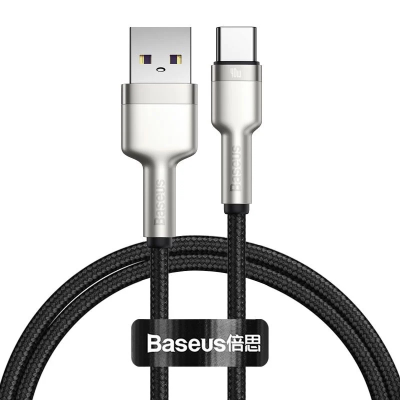 Cáp sạc nhanh, siêu bền Baseus Cafule Series Metal Data Cable USB to Type-C 66W (Hàng chính hãng