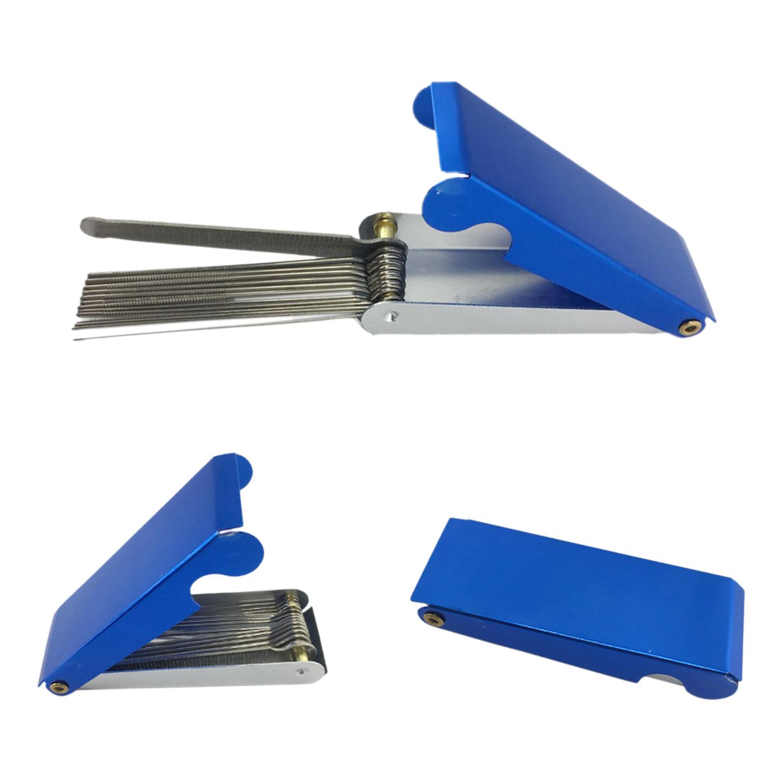 Guitar Bridge Saddle Nut File Set Guitar Bridge Nut Saddle for Maintenance