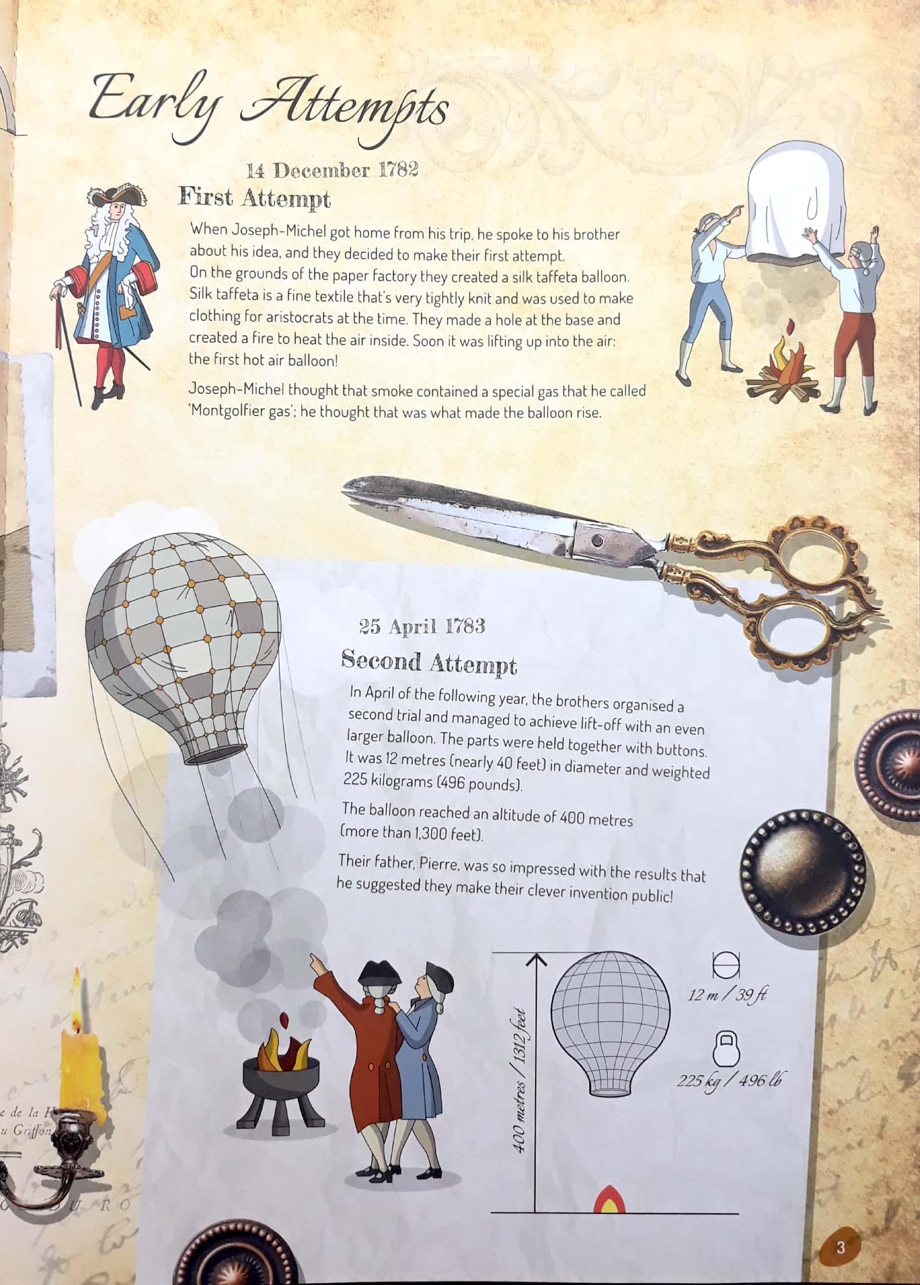 Montgolfier Brothers: 1783 Hot Air Balloon (Scientists &amp; Inventors)