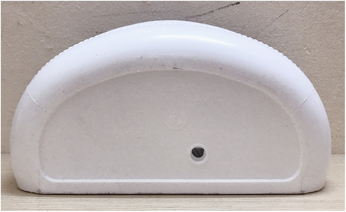 20 Chậu Ốp Tường Bán Nguyệt Trồng Hoa Màu Trắng No: 280x140x160