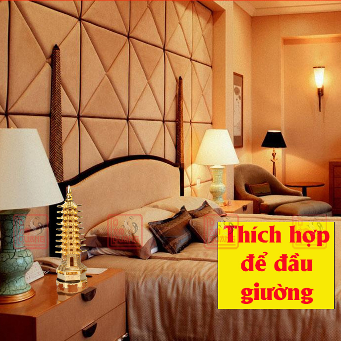 Tháp văn xương phong thủy 9 tầng 13cm mang lại trí tuệ sự nghiệp học hành thăng tiến - TÔ TÂM QUANG