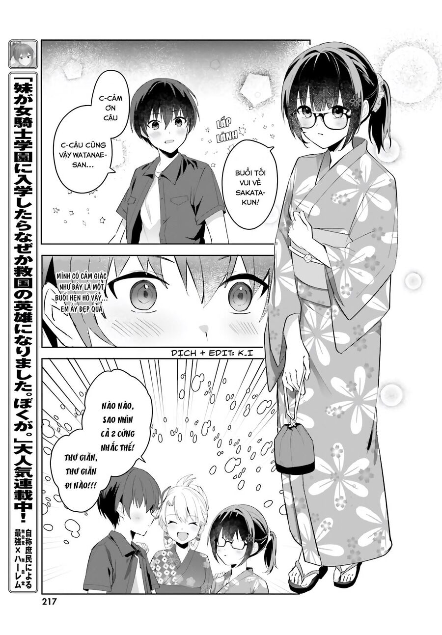 hôn thê nhạt nhẽo của tôi chỉ đáng yêu khi ở nhà chapter 19 9