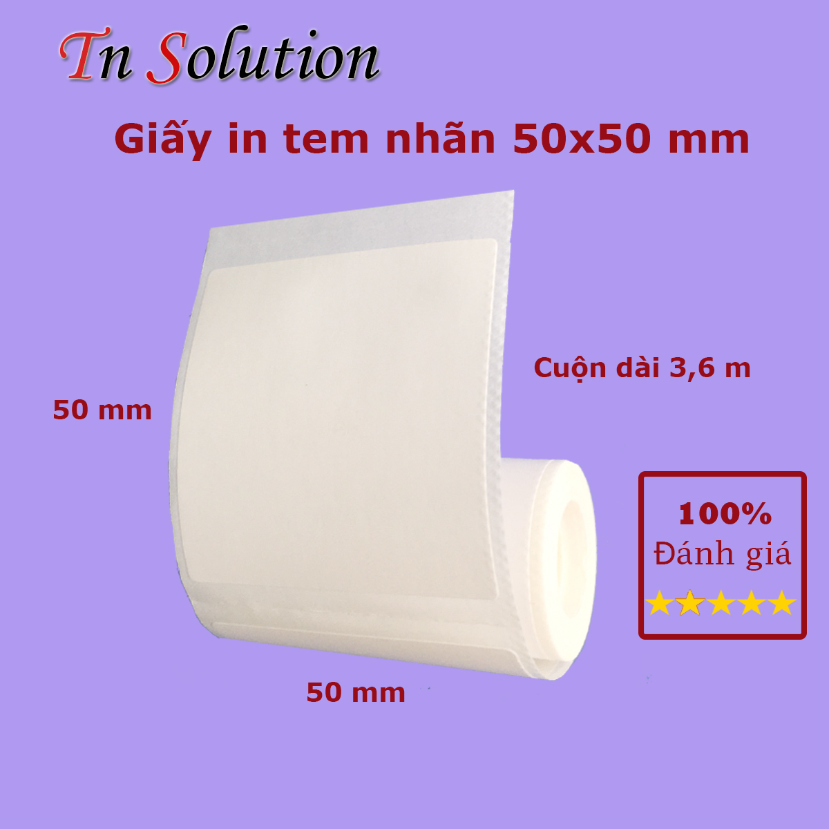 Giấy tem nhãn cho máy in mini cầm tay PeriPage A6