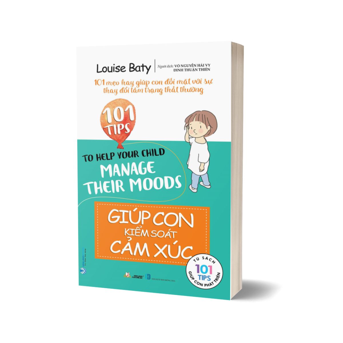 Combo 101 Tips - Giúp Con Quẳng Gánh Lo Âu + Vui Khỏe + Giảm Căng Thẳng + Kiểm Soát Cảm Xúc + Kết Bạn (Bộ 5 Quyển)