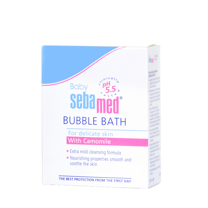 Sebamed Sữa Tắm Tạo Bọt Dịu Nhẹ Cho Bé Baby Bubble Bath 200ml